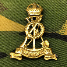 Load image into Gallery viewer, Original WW2 British Cap Badge - Royal Pioneer Corps - The Militaria Shop