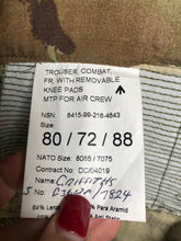 Load image into Gallery viewer, British Army RAF Trousers Combat FR MTP for Air Crew Fire Rated- Size 80/72/88 - The Militaria Shop