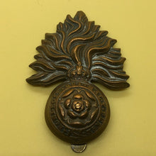 Load image into Gallery viewer, Original WW2 British Army Cap Badge - Royal Fusiliers - The Militaria Shop
