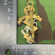 Load image into Gallery viewer, Original British Army REME Royal Electrical Mechanical Engineers Cap Badge - The Militaria Shop