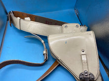 Load image into Gallery viewer, Original Post WW2 German Army Policeman's Belt & Holster Set - The Militaria Shop