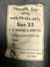 Load image into Gallery viewer, British Army Woman's Uniform Grey Jacket - Size 25 - 32" Chest - The Militaria Shop