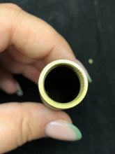 Load image into Gallery viewer, Original WW1 British Army SMLE Enfield Brass Oil Bottle - H.J&S Maker Marked - The Militaria Shop