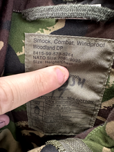 Load image into Gallery viewer, British Army DPM Camouflaged Grade 1 Windproof Combat Jacket Smock -Size 160/88 - The Militaria Shop