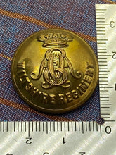 Load image into Gallery viewer, Original British Army Wiltshire Regiment Victorian Crown Button - The Militaria Shop