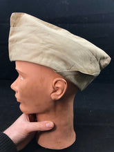 Load image into Gallery viewer, Original WW2 US Army Issue Garrison Cap / Side Cap - Size aprox 56cm - The Militaria Shop