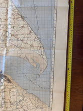 Load image into Gallery viewer, Original WW2 British Army GSGS OS Map of England & Wales - Mouth of the Humber - The Militaria Shop
