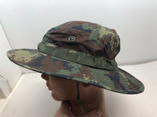 Load image into Gallery viewer, Genuine US Army Digital Jungle Camouflage Boonie Sun Hat Type II - Size 8 1/2 - The Militaria Shop