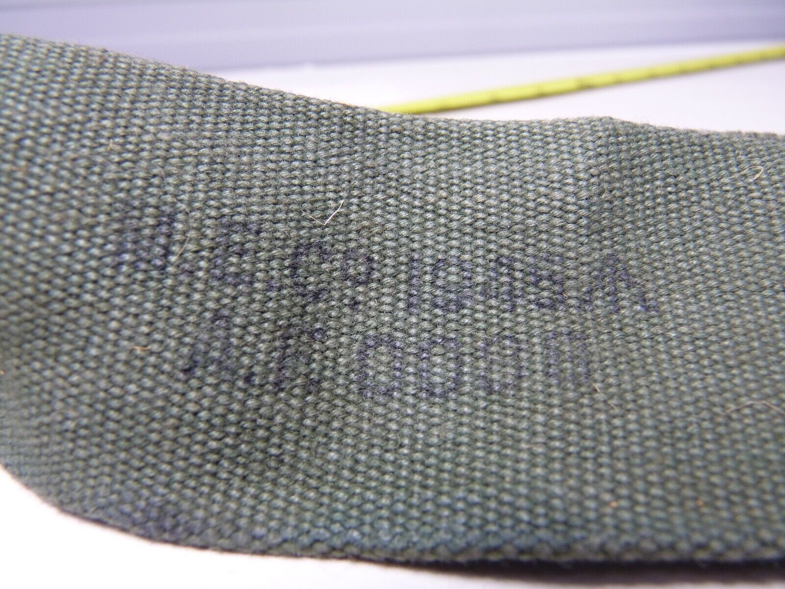 Original WW2 British Army 44 Pattern Shoulder / Extended Equipment Strap - 1945 - The Militaria Shop