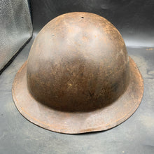 Load image into Gallery viewer, Original British Army WW2 Combat Steel Helmet - The Militaria Shop
