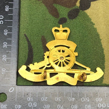 Load image into Gallery viewer, Original British Army Cap Badge - Royal Artillery Regiment - The Militaria Shop