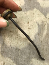 Load image into Gallery viewer, Original WW1 British Army SMLE Enfield Brass Oil Bottle - EFD Marked - The Militaria Shop