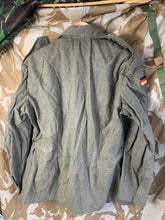 Load image into Gallery viewer, West German Field Jacket Green Wool Shirt Military Uniform Germany - 35" Chest - The Militaria Shop