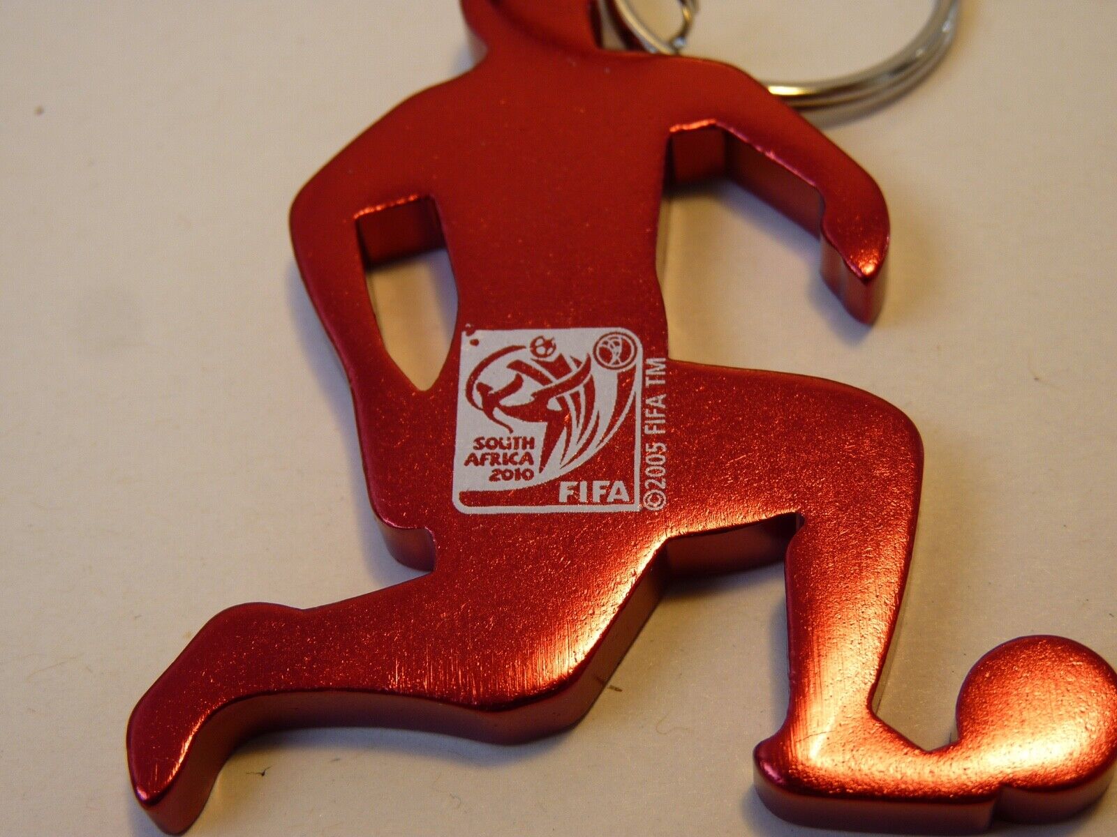 FIFA Football World Cup South Africa 2010 Coca Cola Keyring Bottle Opener - The Militaria Shop