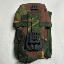 Load image into Gallery viewer, Dutch NL Army Issue Woodland DPM Camouflage MOLLE Empty Grenade Webbing Pouch - The Militaria Shop