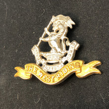 Load image into Gallery viewer, Original WW2 British Army Cap Badge - 33rd Regiment of Foot - The Militaria Shop