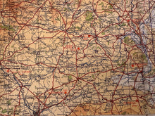 Load image into Gallery viewer, Original WW2 British Army RAF Navy Base Map of England - Midlands - Birmingham - The Militaria Shop
