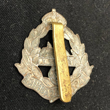 Load image into Gallery viewer, Genuine WW2 British Army Brass Cap Badge - East Lancashire Regiment - The Militaria Shop