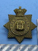 Load image into Gallery viewer, Original Victorian Crown East Surrey Regiment Cap Badge - The Militaria Shop