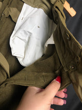 Load image into Gallery viewer, Original British Army Man's No.2 Dress Trousers - Size 30 - A/78 - 34" Chest - The Militaria Shop