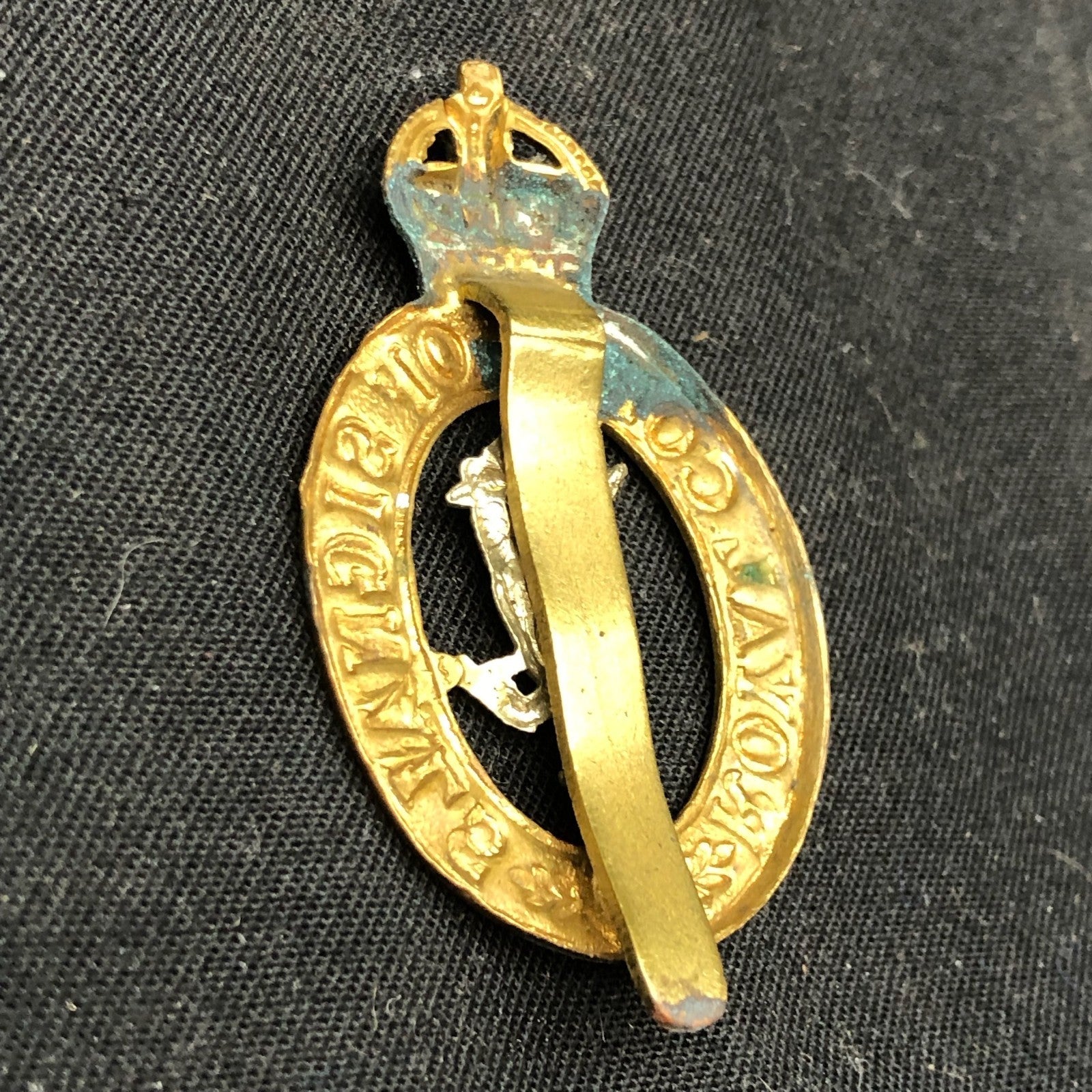 Original British Army Cap Badge - Royal Corps of Signals - The Militaria Shop