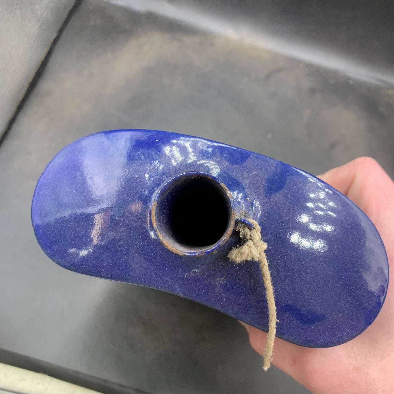 Original WW2 British Army / RAF Blue 37 Pattern Water Bottle - The Militaria Shop