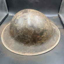 Load image into Gallery viewer, Original WW2 British Army Mk2 "Brodie" Combat Helmet - The Militaria Shop