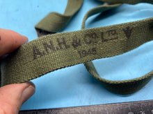 Load image into Gallery viewer, Original WW2 British Army 44 Pattern Equipment Straps - 1945 Dated - The Militaria Shop