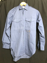 Lade das Bild in den Galerie-Viewer, Genuine British Royal Air Force / Navy / Army Blue Working Shirt - 38" Chest - The Militaria Shop