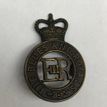 Load image into Gallery viewer, Original British Army Cap/Beret Badge - Blues and Royals - The Militaria Shop