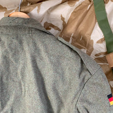 Load image into Gallery viewer, West German Field Jacket Green Wool Shirt Military Uniform Germany - 162/92 - The Militaria Shop