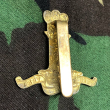 Load image into Gallery viewer, Original British Army 11th Hussars Regiment Cap Badge - The Militaria Shop