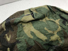 Load image into Gallery viewer, Original US Army Vietnam War Era M1 Camo Helmet Cover - Local Find - Combat Worn - The Militaria Shop