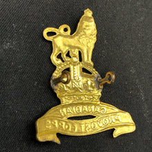 Load image into Gallery viewer, Original WW2 Canadian Army Cap Badge - Canadian Provost Corps - The Militaria Shop