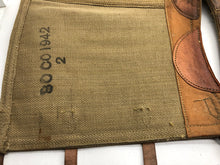 Load image into Gallery viewer, Original WW2 British Army 37 Pattern Despatch Riders High Sided Spats 1942 Dated - The Militaria Shop