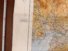 Load image into Gallery viewer, Original WW2 British Army RAF Navy Base Map of England - The Border of Scotland - The Militaria Shop