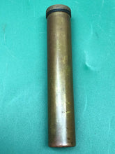 Load image into Gallery viewer, Original WW1 British Army SLME Lee Enfield Brass Oil Bottle - The Militaria Shop