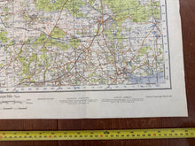 Charger l'image dans la galerie, Original WW2 British Army GSGS OS Map of England - Wimborne & Ringwood - The Militaria Shop