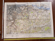 Load image into Gallery viewer, Original WW2 British Army GSGS OS Map of England - S.E London & Sevenoaks - The Militaria Shop
