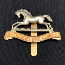 Load image into Gallery viewer, Genuine British Army The Queen's Own Hussars Cap Badge - The Militaria Shop