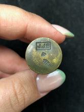 Load image into Gallery viewer, Original WW1 British Army SMLE Enfield Brass Oil Bottle - J.J.B Maker Marked - The Militaria Shop