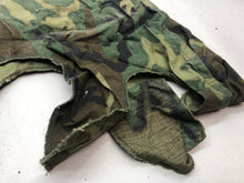 Load image into Gallery viewer, Original US Army Vietnam War Era M1 Camo Helmet Cover - Local Find - Combat Worn - The Militaria Shop