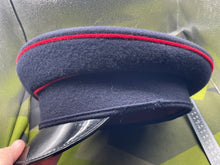 Load image into Gallery viewer, Original British Army Royal Engineers Peaked Cap - 59cm - The Militaria Shop