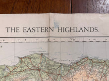 Load image into Gallery viewer, Original WW2 British Army GSGS OS Map of Scotland - The Eastern Highland - The Militaria Shop