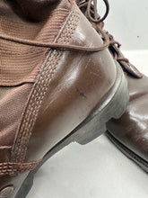 Load image into Gallery viewer, British Army Surplus Brown Leather Combat Boots - WP - Size UK 9 M - The Militaria Shop