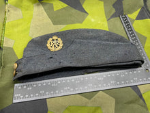 Load image into Gallery viewer, Original WW2 British Royal Air Force Side Cap with Brass Badge - The Militaria Shop