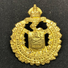 Load image into Gallery viewer, Original WW2 Canadian Army Cap Badge - Lord Strathcona's Horse (Royal Canadians) - The Militaria Shop