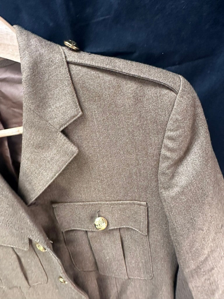 British Army Surplus No.2 Service Dress Jacket - Mercian Reg - Size 188/100/84 - The Militaria Shop