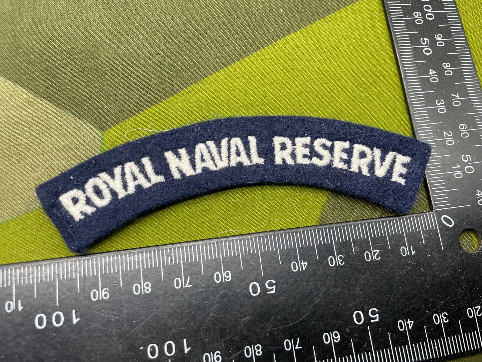 Original British Royal Navy - Royal Naval Reserve Shoulder Title - The Militaria Shop