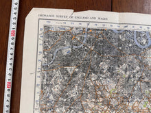 Charger l'image dans la galerie, Original WW2 British Army GSGS OS Map of England - N.E London & Sevenoaks - The Militaria Shop